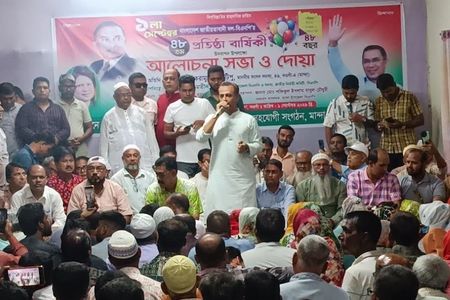 মান্দায় বিএনপির ৪৮তম প্রতিষ্ঠাবার্ষিকীতে সকল দ্বিধ দন্দ ভুলে ঐক্যবদ্ধ থাকার আহ্বান এমপি টিপু’র