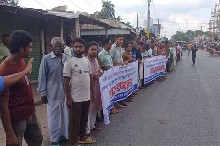 পঞ্চগড়ের বোদায় সাকোয়া বাজারের