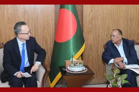 পরিবেশমন্ত্রীর সঙ্গে এডিবির ভাইস প্রেসিডেন্টের সৌজন্য সাক্ষাৎ