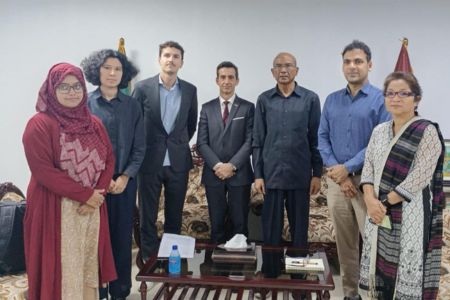 মানবাধিকার কমিশন চেয়ারপারসনের সঙ্গে ফ্রান্স দূতাবাস প্রতিনিধিদের সাক্ষাৎ