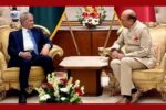 রাষ্ট্রপতির সঙ্গে সাক্ষাৎ করলেন ভারতীয় হাইকমিশনার
