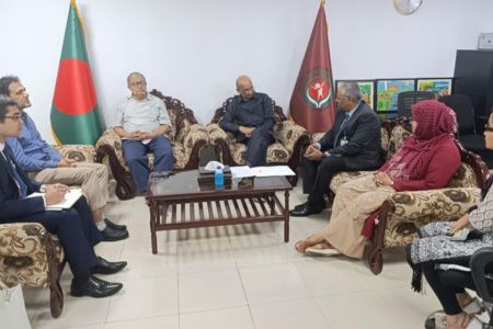 মানবাধিকার চেয়ারপারসনের সঙ্গে জাতিসংঘ অনুবিভাগ মহাপরিচালকের সাক্ষাৎ