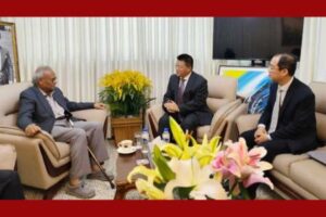 বিএনপির ভারপ্রাপ্ত মহাসচিবের সঙ্গে চীনা রাষ্ট্রদূতের সৌজন্য সাক্ষাৎ