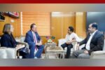তথ্য ও সম্প্রচার মন্ত্রী-প্রতিমন্ত্রীর সঙ্গে মার্কিন রাষ্ট্রদূত ব্রেন্ট ক্রিস্টেনসেনের বৈঠক