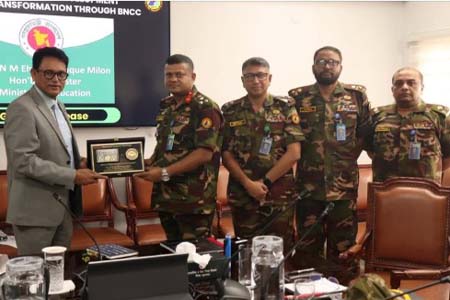 বিএনসিসিকে শক্তিশালী করার উদ্যোগ