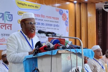 শিবির কে যারা গুপ্ত বলে তারাই ১৭ বছর বিদেশে লুকিয়ে ছিল, তারাই গুপ্ত : মিয়া গোলাম পরওয়ার