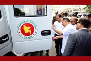 নিরাপদ খাদ্য পরীক্ষার মোবাইল ল্যাব পরিদর্শন করলেন প্রধানমন্ত্রী