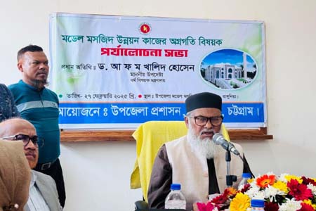 মডেল মসজিদ নির্মাণে দুর্নীতি খতিয়ে দেখতে উচ্চ পর্যায়ের তদন্ত কমিটি গঠন করা হবে -ধর্ম উপদেষ্টা