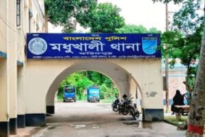 মধুখালী উপজেলার আড়পাড়া গ্রামে জাম গাছ থেকে পড়ে এক গৃহবধুর মৃত্যু