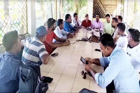 মধুখালী রিপোর্টার্স ইউনিটির মাসিক সভা অনুষ্ঠিত
