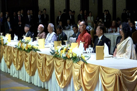 বিমসটেক শীর্ষ সম্মেলনে নৈশভোজে