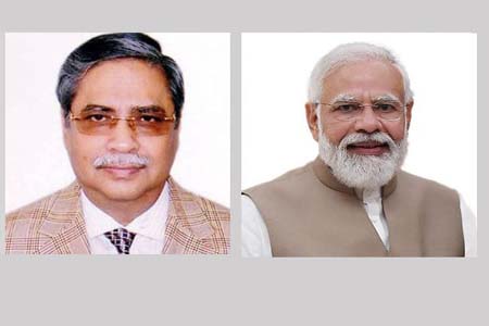 নবনির্বাচিত রাষ্ট্রপতি সাহাবুদ্দিনকে ভারতের প্রধানমন্ত্রীর অভিনন্দন