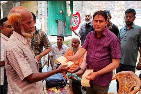 এমপি টিপুর সহায়তা