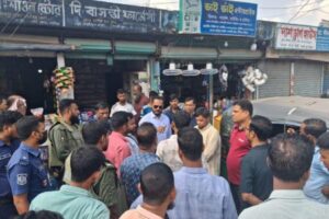 নবীগঞ্জে যানজট নিরসনে অভিযান, ১১ মামলায় জরিমানা ২০ হাজার ৪০০ টাকা
