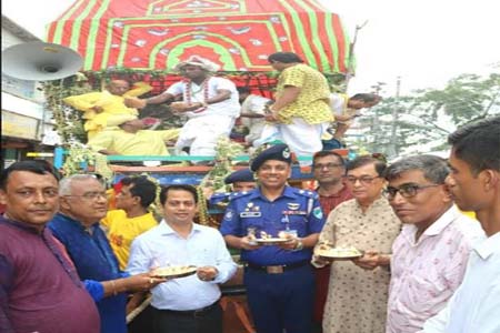 নড়াইলে শ্রীশ্রী জগন্নাথদেবের রথযাত্রা