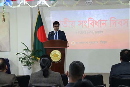 যথাযোগ্য মর্যাদায় সিউলে জাতীয় সংবিধান দিবস পালন 