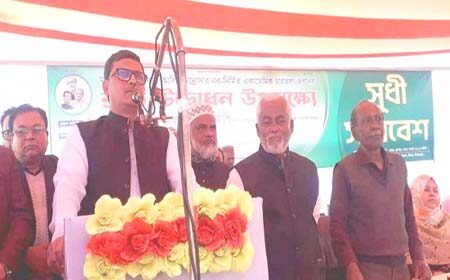 মঙ্গলপুর সিনিয়র আলিম মাদ্রাসার নবনির্মিত একাডেমিক ভবনের উদ্বোধন