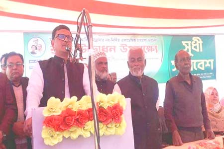 মঙ্গলপুর সিনিয়র আলিম মাদ্রাসার নবনির্মিত একাডেমিক ভবনের উদ্বোধন