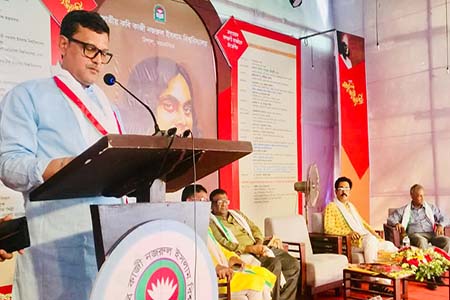 নজরুল ছিলেন মানব জাতির কবি -নৌপরিবহন প্রতিমন্ত্রী