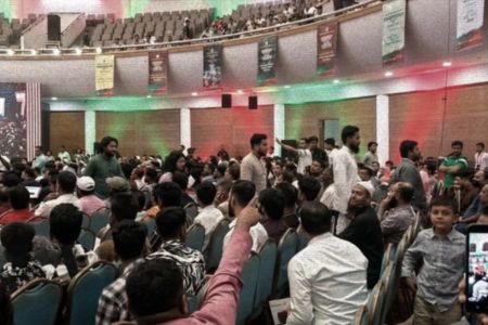 জুলাই গণঅভ্যুত্থান অনুষ্ঠান বয়কট করে অডিটোরিয়াম ত্যাগ করলেন এনসিপি নেতারা