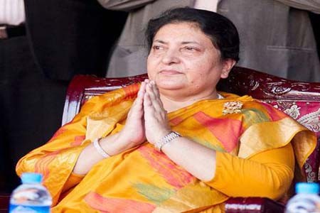 আগামীকাল সোমবার ঢাকায় আসছেন নেপালের রাষ্ট্রপতি বিদ্যা দেবী ভান্ডারী