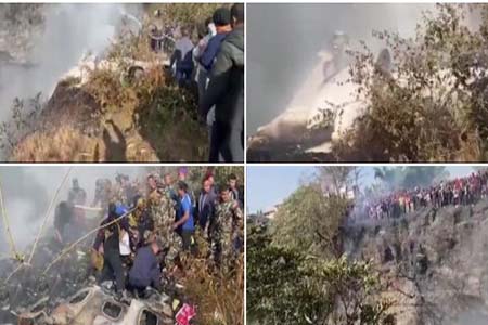 নেপালে বিধ্বস্ত প্লেনে ৪০ জনের লাশ উদ্ধার