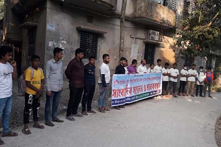 প্রবাসীর বিরুদ্ধে ঘর পোড়ানোর অভিযোগ