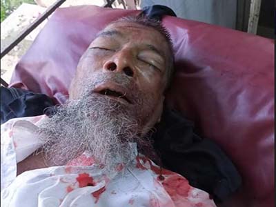 পিকআপ ভ্যানের ধাক্কায় বৃদ্ধের মৃত্যু 