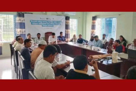 পাইকগাছায় জলবায়ু সহনশীল ওয়াশ সংক্রান্ত অবহিতকরণ এবং পরিকল্পনা বিষয়ক কর্মশালা অনুষ্ঠিত