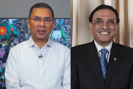 তারেক রহমানকে পা‌কিস্তা‌নের প্রেসিডেন্টের অভিনন্দন