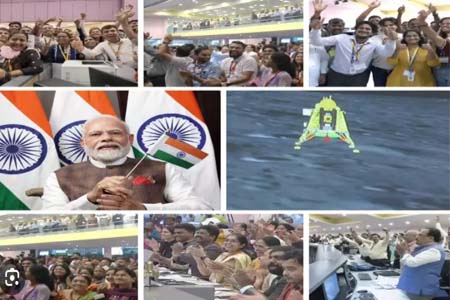 ভারতীয় বিজ্ঞানীদের অভিনন্দন