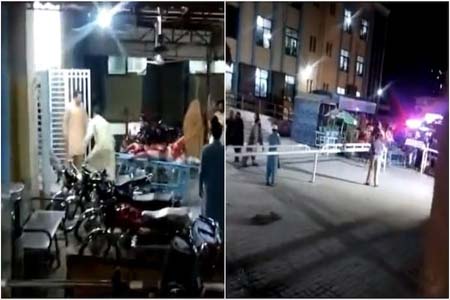 পুলিশ স্টেশনে হামলা