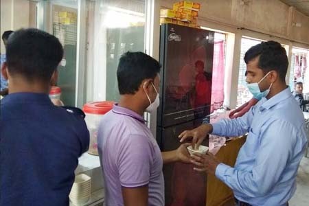 পঞ্চগড়ে ১০ রেস্টুরেন্টকে ভ্রাম্যমাণ আদালতের জরিমানা
