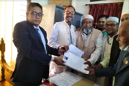 মনোনয়নপত্র দাখিল