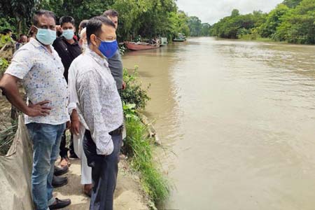 পালরদী নদীর ভাঙ্গনে হুমকিতে দেড় কিলোমিটার এলাকা