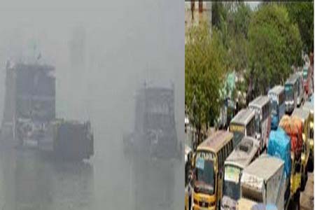 নৌরুটে পারাপারের অপেক্ষায় ৯শতাধিক পণ্যবাহী ট্রাক