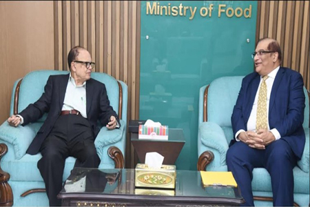 খাদ্য উপদেষ্টার সাথে নবনিযুক্ত