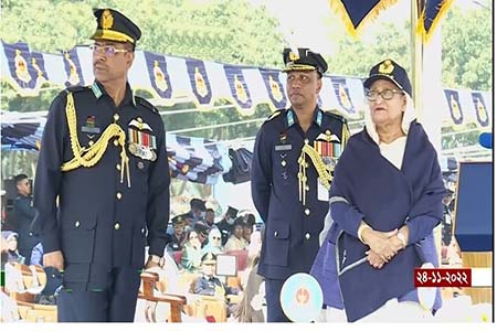 বিমানবাহিনীর কুচকাওয়াজ