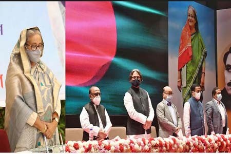 করোনা টিকা নিয়ে বিভ্রান্তি তোয়াক্কা করিনি, যুবলীগের ৪৮তম প্রতিষ্ঠাবার্ষিকীতে প্রধানমন্ত্রী