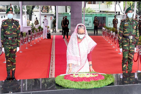 বাংলাদেশ আজ উন্নয়নের রোল মডেল -প্রধানমন্ত্রী