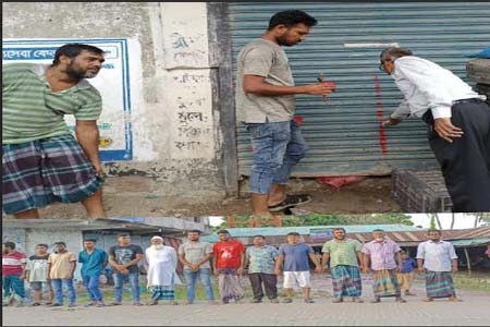 ডাসারে দুই প্রভাবশালীর দখলে থাকা সরকারি খাল