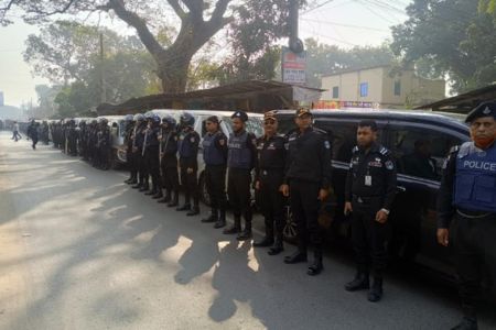 ঝিনাইদহে নির্বাচন উপলক্ষে র‌্যাবের বিশেষ টহল
