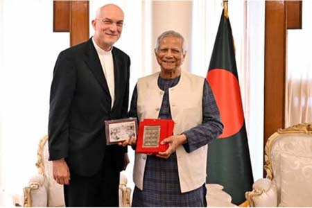 ভ্যাটিক্যান সিটিতে বিশ্ব ভ্রাতৃত্ববোধ সম্মেলনে ড. মুহাম্মদ ইউনূসকে আমন্ত্রণ