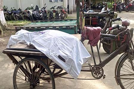 অন্তঃসত্ত্বা নারীর ঝুলন্ত লাশ