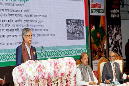 মুক্তিযুদ্ধের চেতনা বিরোধী কোনো শক্তি যেন রাষ্ট্রক্ষমতায় না আসে- রাষ্ট্রপতি