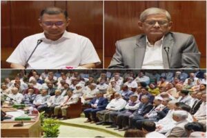 মির্জা ফখরুলের বিদায়ে গম্ভীর তারেক রহমান, সভায় আবেগঘন পরিবেশ