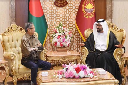 সংযুক্ত আরব আমিরাতের রাষ্ট্রদূতের  সাক্ষাৎ