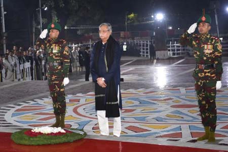 ভাষা শহীদদের প্রতি রাষ্ট্রপতির গভীর শ্রদ্ধা