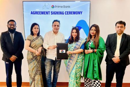 নীরা গ্রাহকদের বিশেষ সুবিধা দিতে শাহরুখ আমিনের সঙ্গে প্রাইম ব্যাংকের চুক্তি