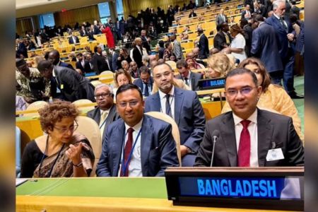 জাতিসংঘ সাধারণ পরিষদের অধিবেশনে যোগ দিলেন প্রধানমন্ত্রী
